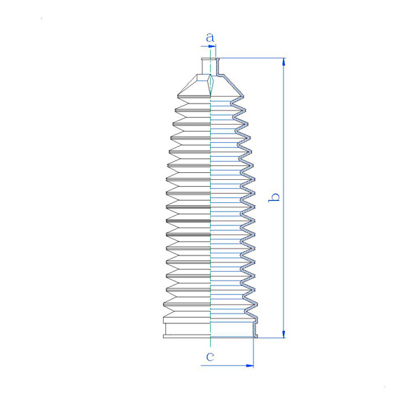 RDZ0040MG - Пыльники, CITROEN 406670, FIAT 77364276, LANCIA 77364276, KRAUF HBZ0040