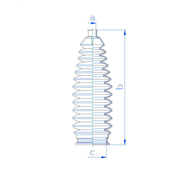 RDZ0051MG - Пыльники, HONDA 83534SMA003