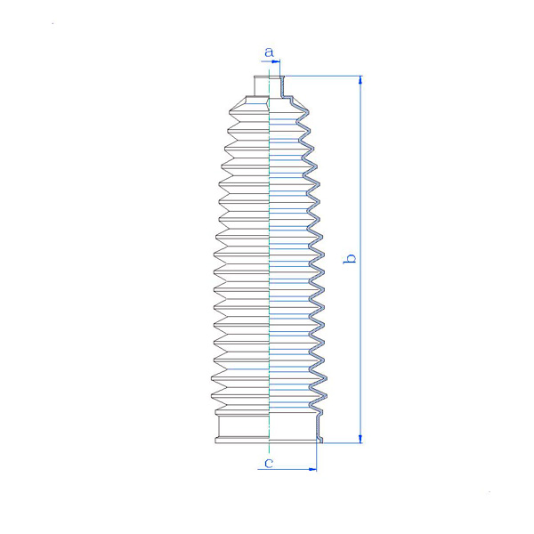 RDZ0064MG - Пыльники, MERCEDES 4154600096, A4154600096, RENAULT 7701478400, KRAUF HBZ0064