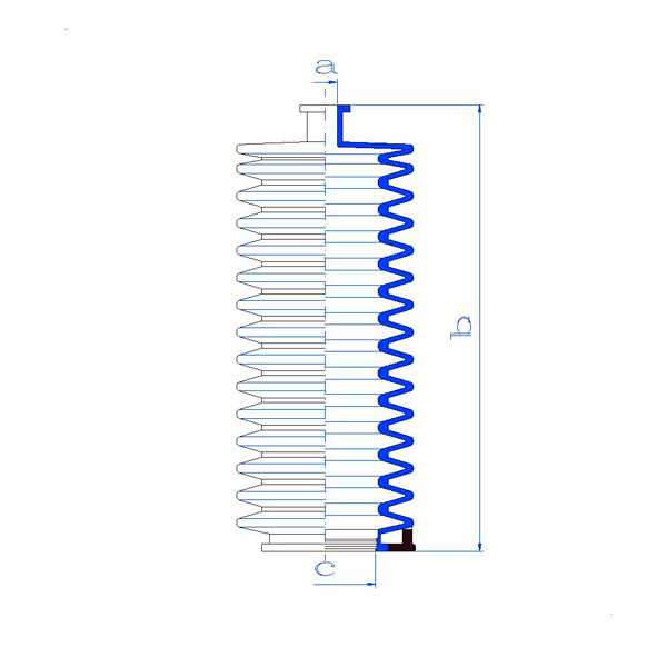 RDZ0141MG - Пыльники, CITROEN 406620, 91510923, PEUGEOT 406615, 406620, 406654