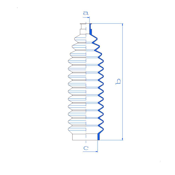 RDZ0203MG - Пыльники, ALFA ROMEO 60734840, FIAT 60734840