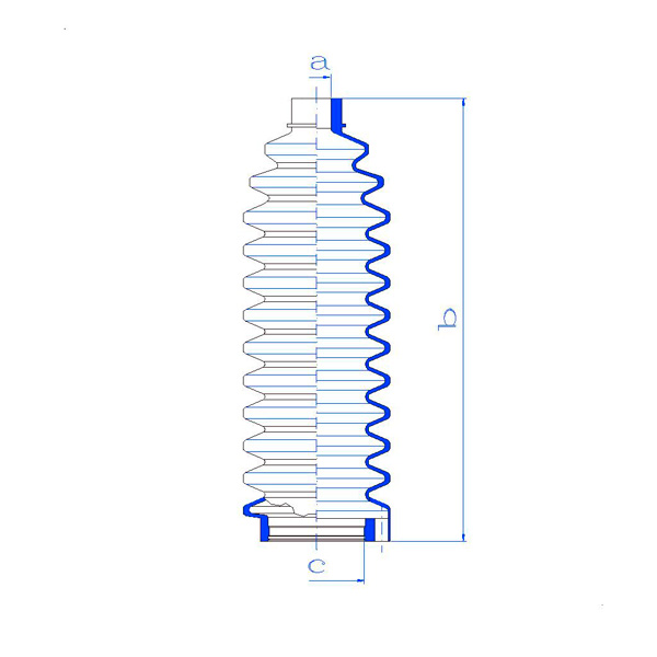 RDZ0227MG - Пыльники, ALFA ROMEO 9941583, 9944454, 9950676, SAAB 8962516, 8962524