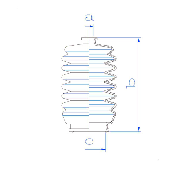 RDZ0238MG - Пыльники, DAIHATSU 4553587506, 4553587705