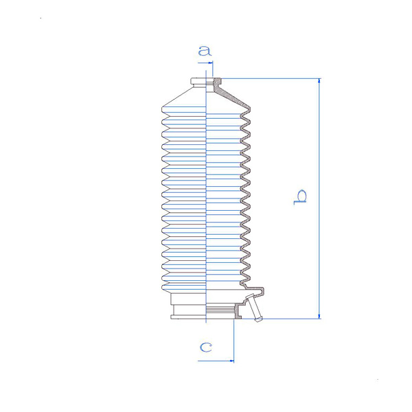 RDZ0260MG - Пыльники, HONDA 53534SL4J01, 53534SR3N52, 53534SV4N01, NISSAN 4820453A00