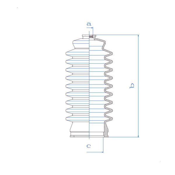 RDZ0268MG - Пыльники, TOYOTA 4553612030