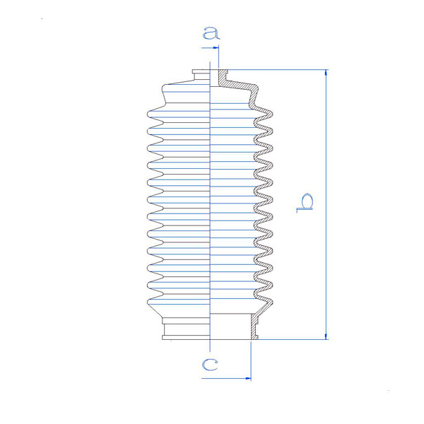 RDZ0279MG - Пыльники, TOYOTA 4553512050, 4553512051