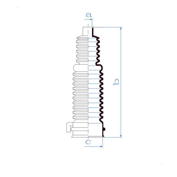 RDZ0284MG - Пыльники, FORD 3904122, 6772173, F33C3K661AA, F6RC3K661AA