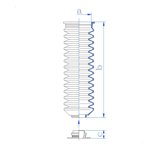 RDZ0338MG - Пыльники, CITROEN 406636, 9451076780, PEUGEOT 406634, 406636