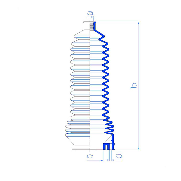 RDZ0345MG - Пыльники, RENAULT 6000025498, 7701469564