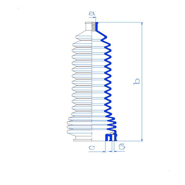 RDZ0348MG - Пыльники, RENAULT 6000025497, 7701469566, 7701470753