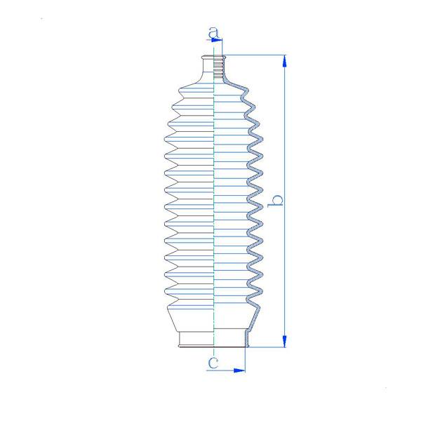 RDZ0370MG - Пыльники, MITSUBISHI MR103280, MR244902, MR297971, SUBARU 34135FC000, KRAUF HBZ0370