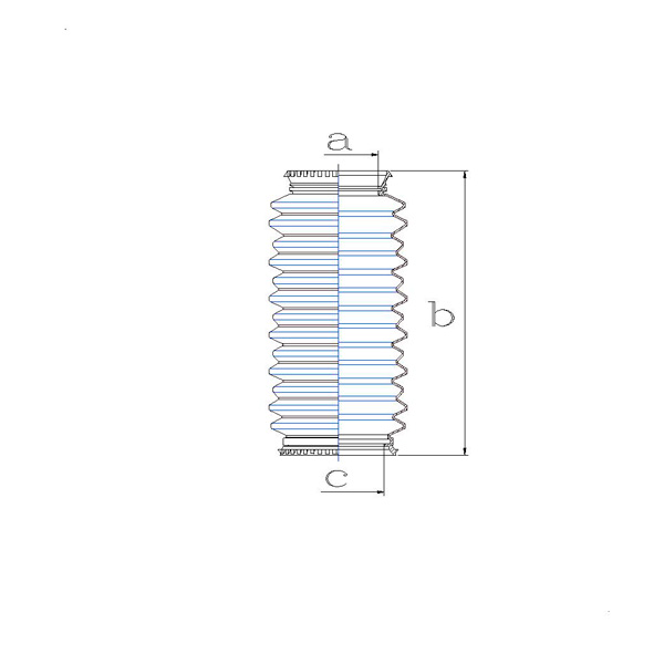 RDZ0381MG - Пыльники, CITROEN 95639173, PEUGEOT 406630, 95639173