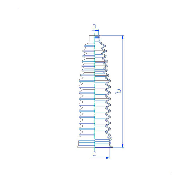 RDZ0400MG - Пыльники, PEUGEOT 406653, 406655, 406660, 406675, KRAUF HBZ0400