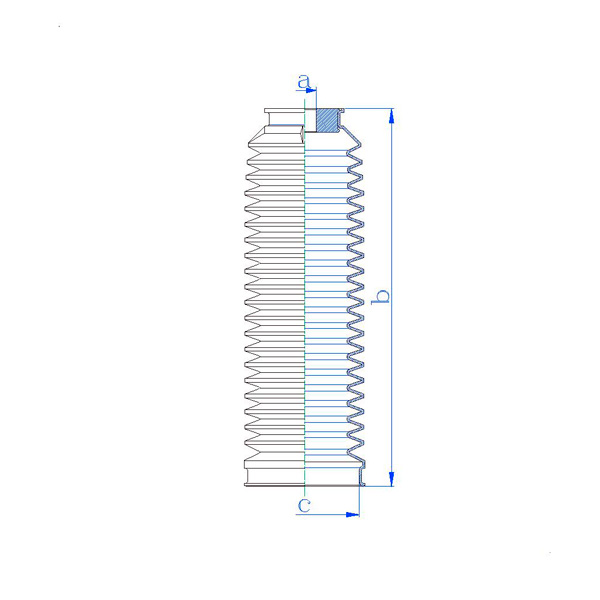 RDZ0408MG - Пыльники, ALFA ROMEO 77362600, 9947921, 9951287, FIAT 77362600, LANCIA 9947921, 9951287