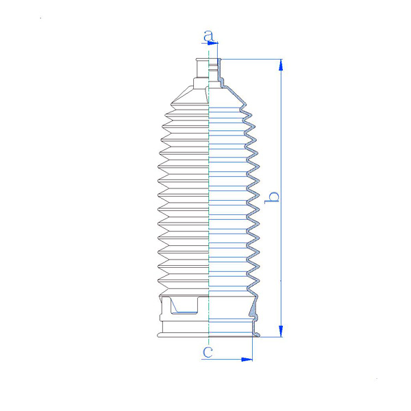 RDZ0410MG - Пыльники, HONDA 53537S2A003, MAZDA F15132125