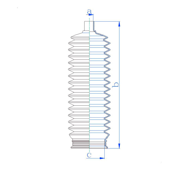 RDZ0415MG - Пыльники, HYUNDAI 577744A000, KRAUF HBZ0415