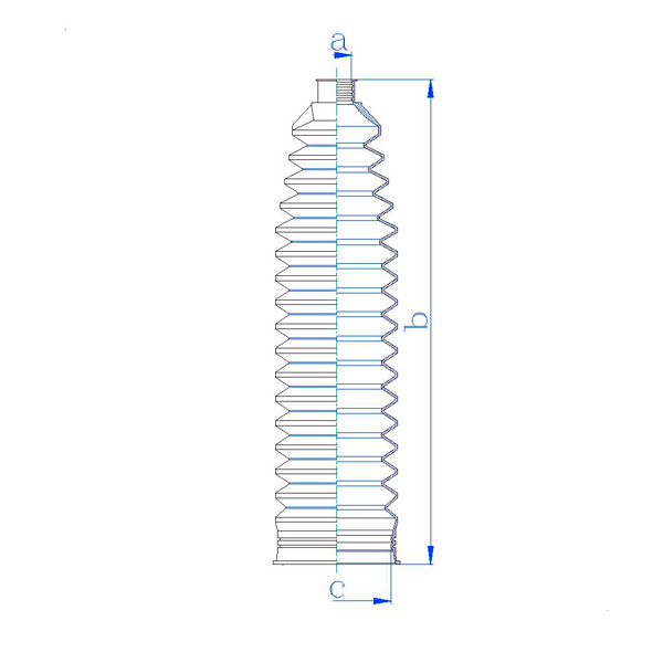 RDZ0420MG - Пыльники, OPEL 1609113, 1609527, 9118132, 93189459, KRAUF HBZ0420