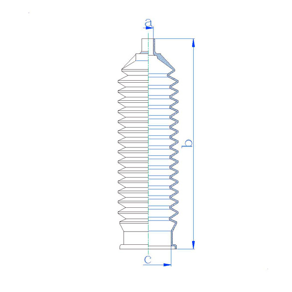 RDZ0422MG - Пыльники, FORD 6182818, 3047747, 98AG3K661AA, XS4C3K661AA, XS6C3K661AA, 3043575, 87BB3K661AA, 4045250, 98AG6K661AA, XS4C3K661BA, 1085517, ROVER QFW000060, MRG1157, GRG1157, KRAUF HBZ0422