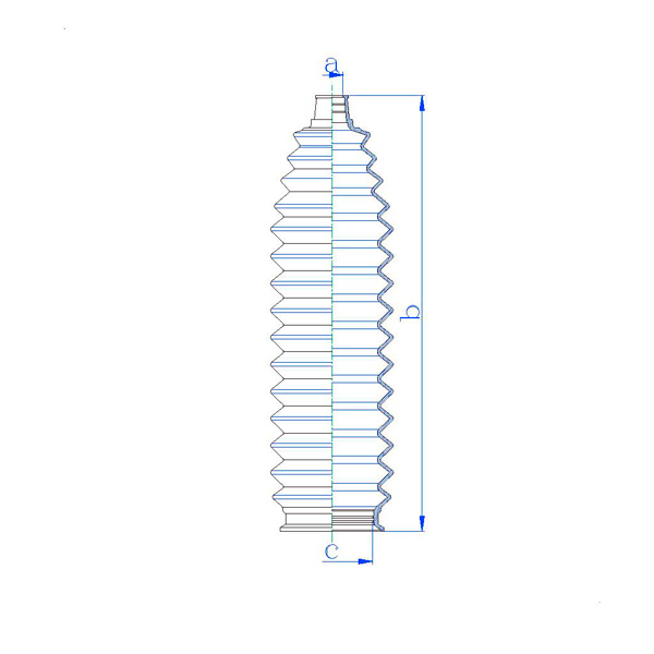 RDZ0436MG - Пыльники, TOYOTA 4553520080, 4553520190, 4553520280, KRAUF HBZ0436