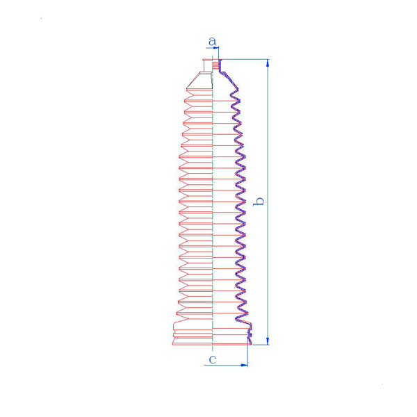 RDZ0450MG - Пыльники, MERCEDES A2204630296, 2204630296, A2204601000, KRAUF HBZ0450