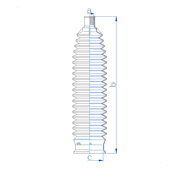 RDZ0465MG - Пыльники, VAG 6Q0423831D, KRAUF HBZ0465