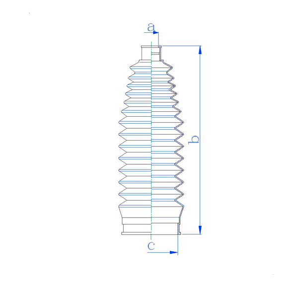 RDZ0470MG - Пыльники, TOYOTA 4553552030, KRAUF HBZ0470