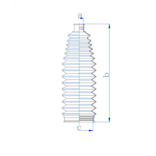 RDZ0472MG - Пыльники, TOYOTA 4553513010, 4553552050, KRAUF HBZ0472