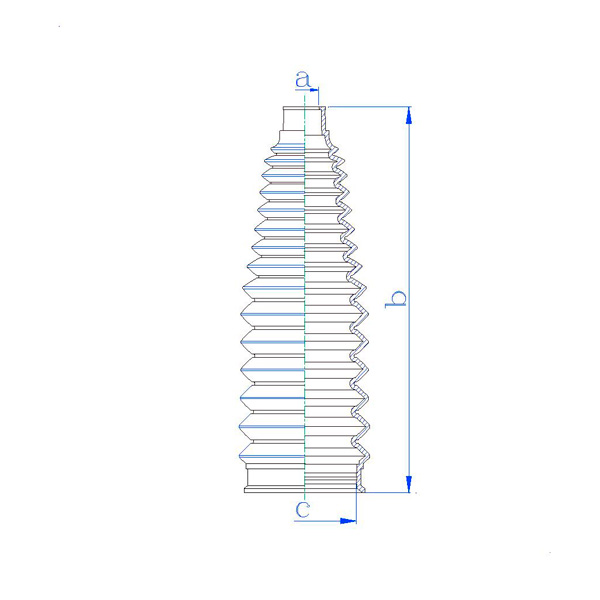 RDZ0473MG - Пыльники, TOYOTA 4553528030, KRAUF HBZ0473