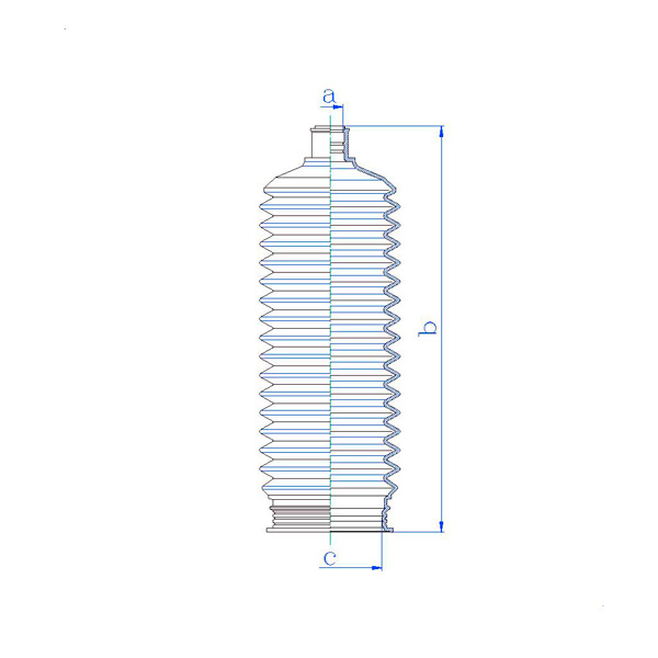 RDZ0510MG - Пыльники, GENERAL MOTORS 93740707, GP27401801, CHEVROLET 93740707, GP27401801, HYUNDAI 577402D000, 93740707, KIA 577402D000, 5774038000, 57740 38000, DAEWOO 93740707, KRAUF HBZ0510