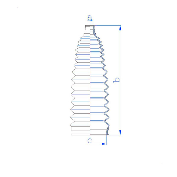 RDZ0530MG - Пыльники, TOYOTA 4553532070, KRAUF HBZ0530