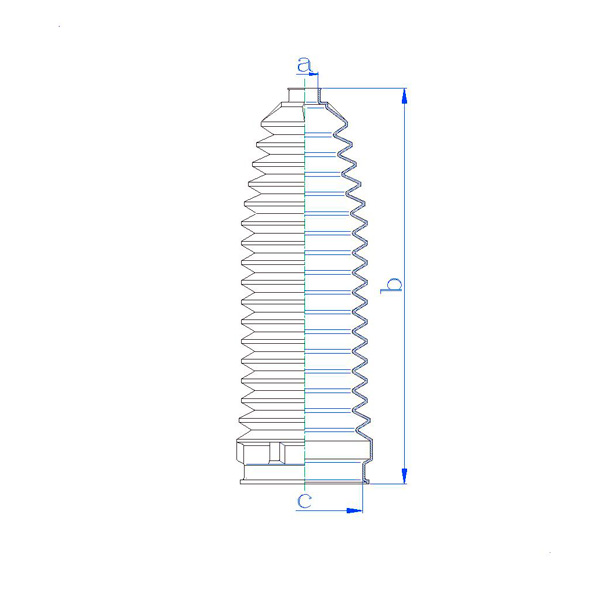 RDZ0543MG - Пыльники, OPEL 1609347, 93189041, FORD 1545456, 1871102, 8V513L575AB, 8V513L575AA, MAZDA D6513212X, CITROEN 406695, ALFA ROMEO 77363828, FIAT 77366164, 77364571, 77363828, PEUGEOT 406695, KRAUF HBZ0543