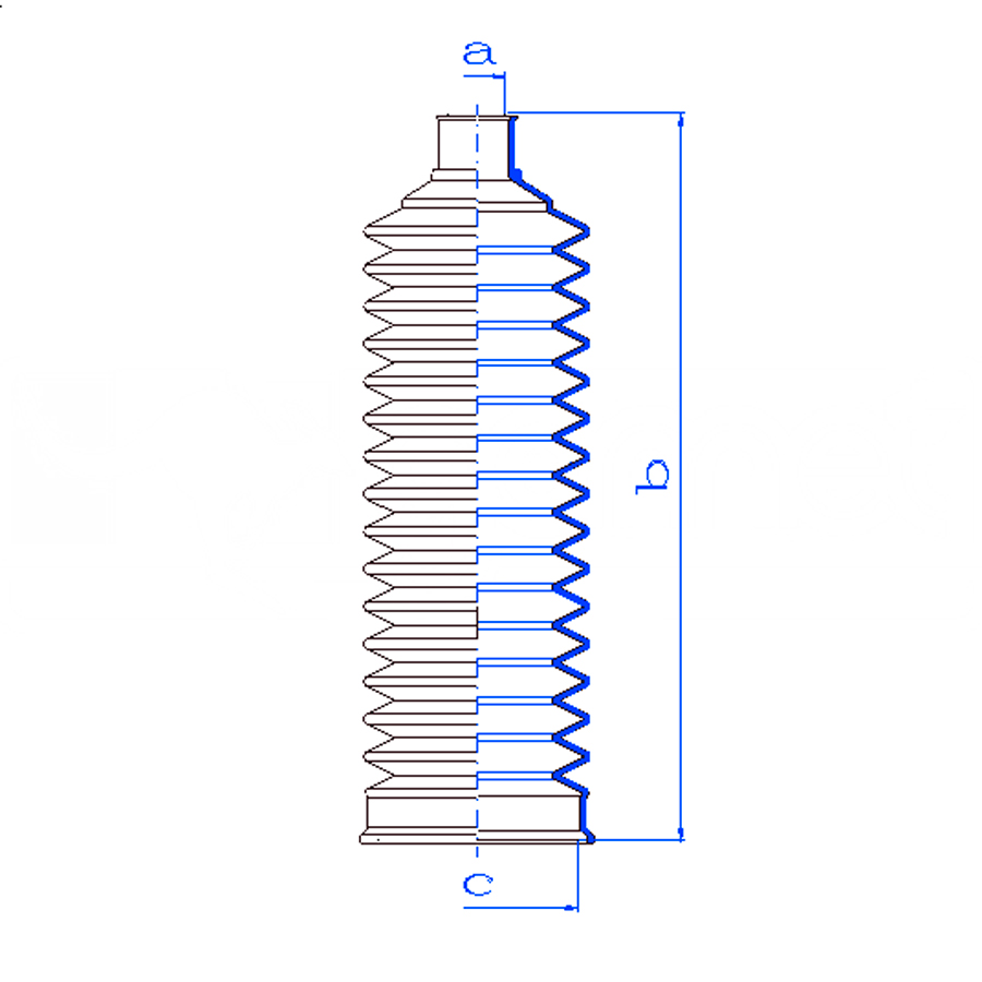 RDZ0600MG - Пыльники, TOYOTA 4553505010, 7820040638, KRAUF HBZ0600