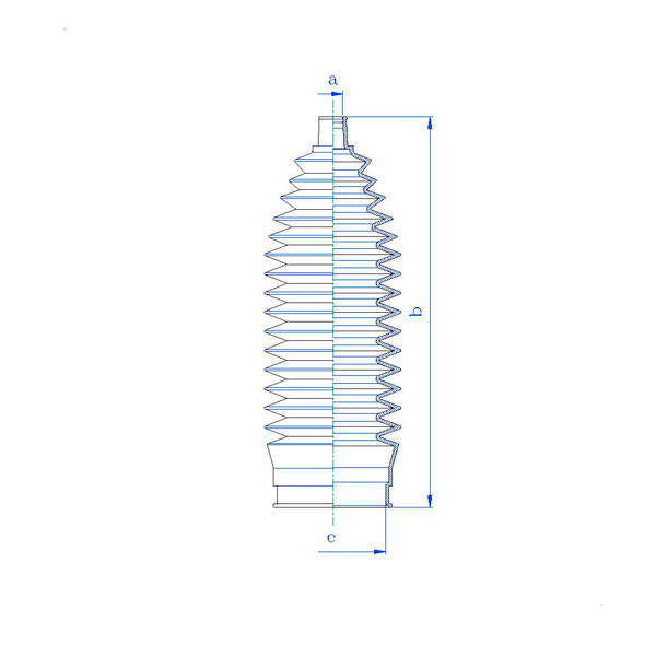 RDZ0615MG - Пыльники, TOYOTA 455350E010, 4553548020, 4553548030, KRAUF HBZ0615